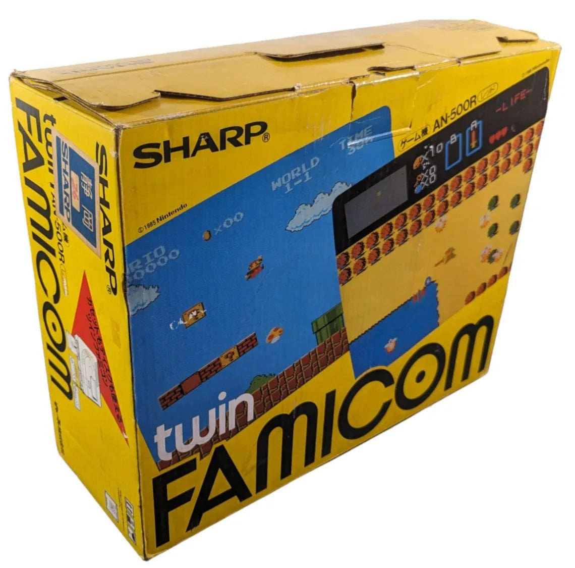 Sharp Famicom TWIN AN-500R (Boxed-New Belt-Serviced) (Only Japan Edition)
