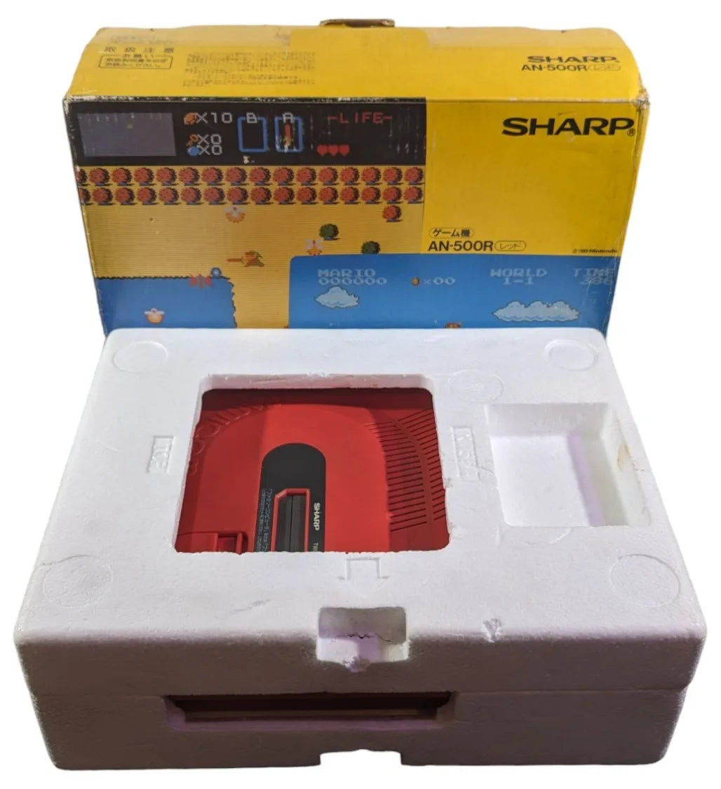 Sharp Famicom TWIN AN-500R (Boxed-New Belt-Serviced) (Only Japan Edition)
