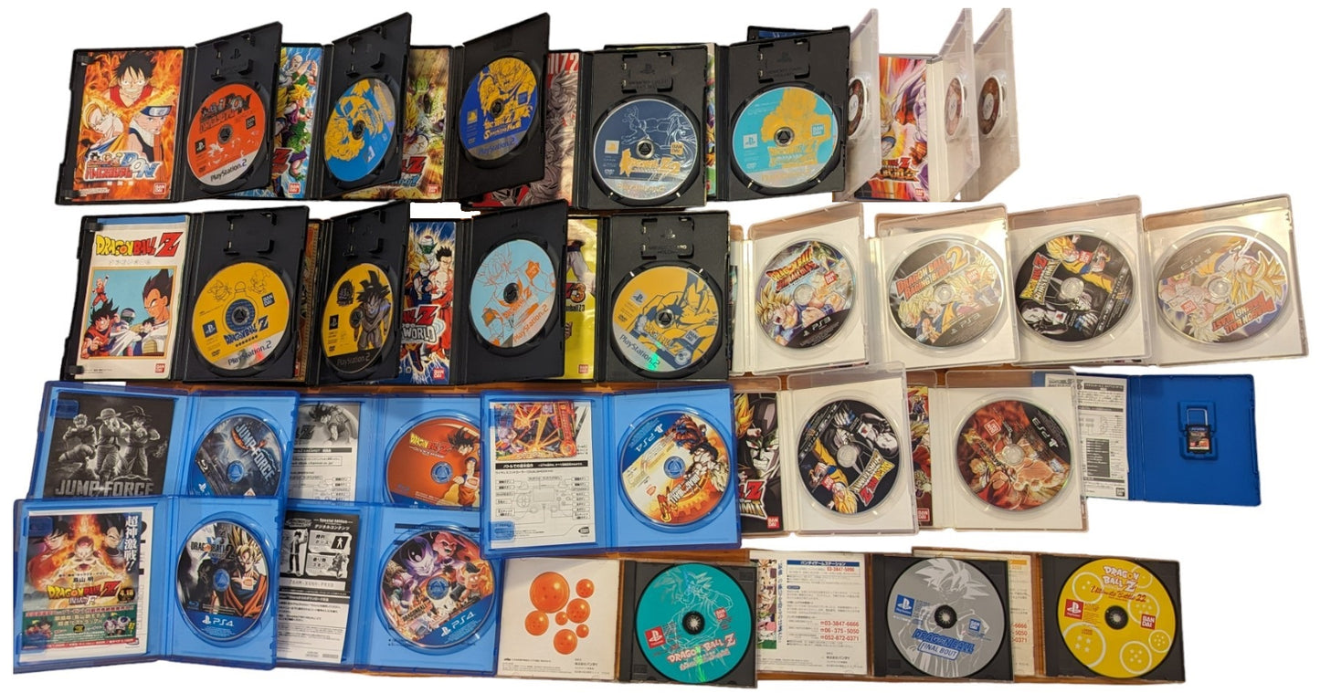Sony Playstation PS1/PS2/PS3/PS4/VITA/PSP x27 Dragon Ball (Japan NTSC-J edition)