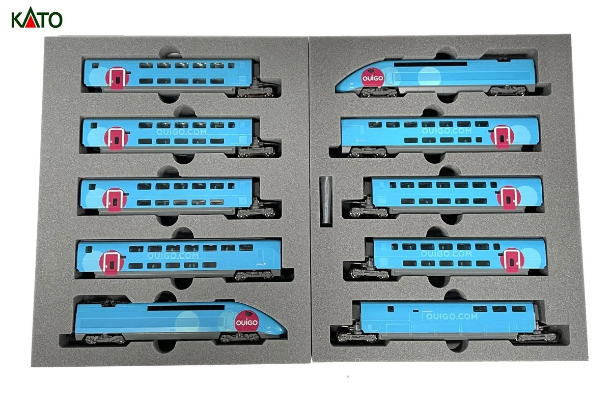 KATO 10-1763 OUIGO - DOUBLE SET (N-SCALE)(BRAND NEW)