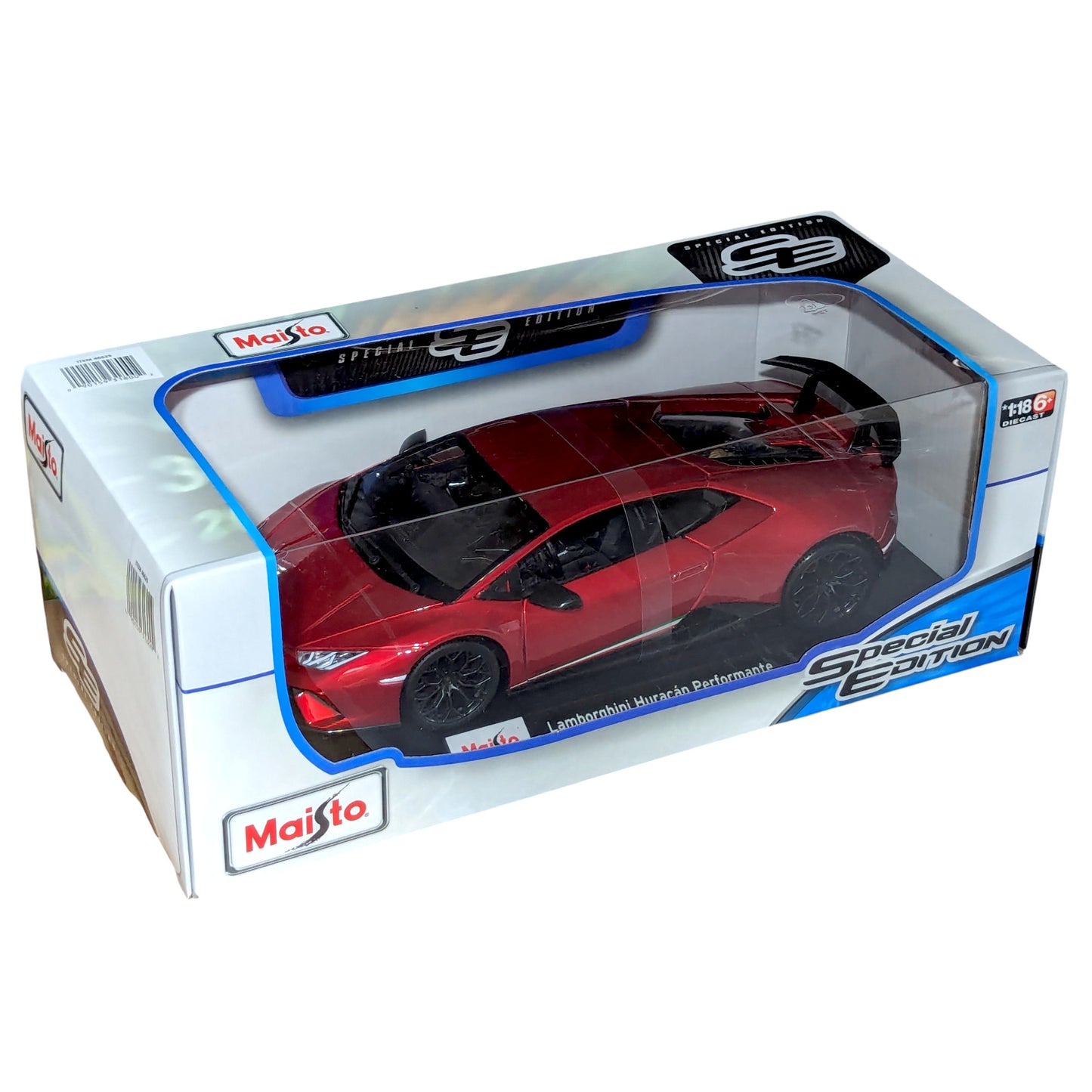 1:18 Maisto - Lamborghini Huracán Performante - Bermellón (NUEVO) 1/18