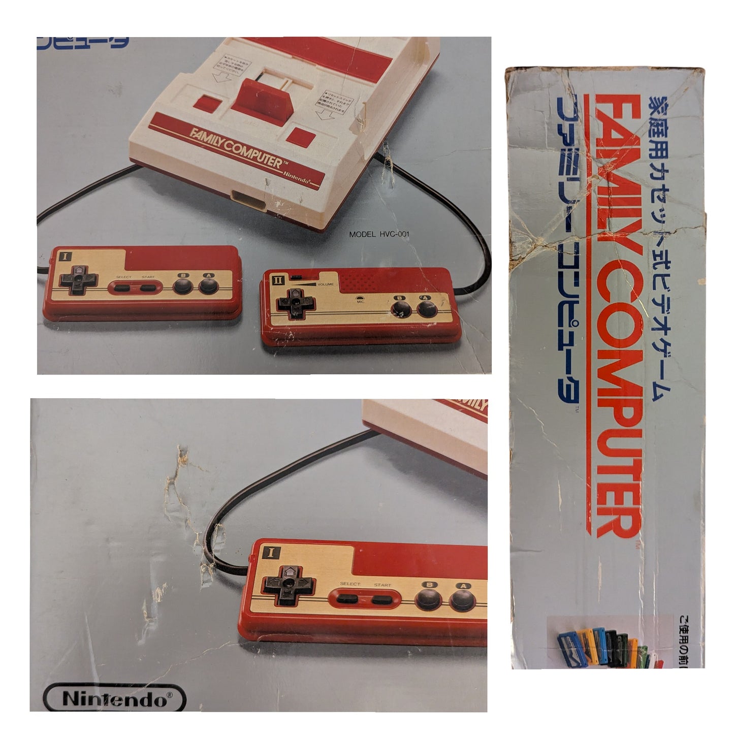 Famicom / Family Computer Boxed H6468515 (Tested Working) Nintendo Fc/Nes Japan Edition