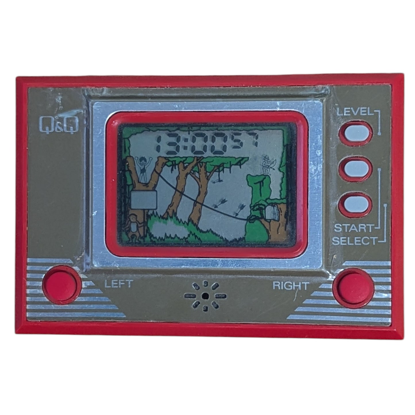 Q&Q Card Game Clock - Tarzan unit, protective screen film still attached (QQ,Q & Q)