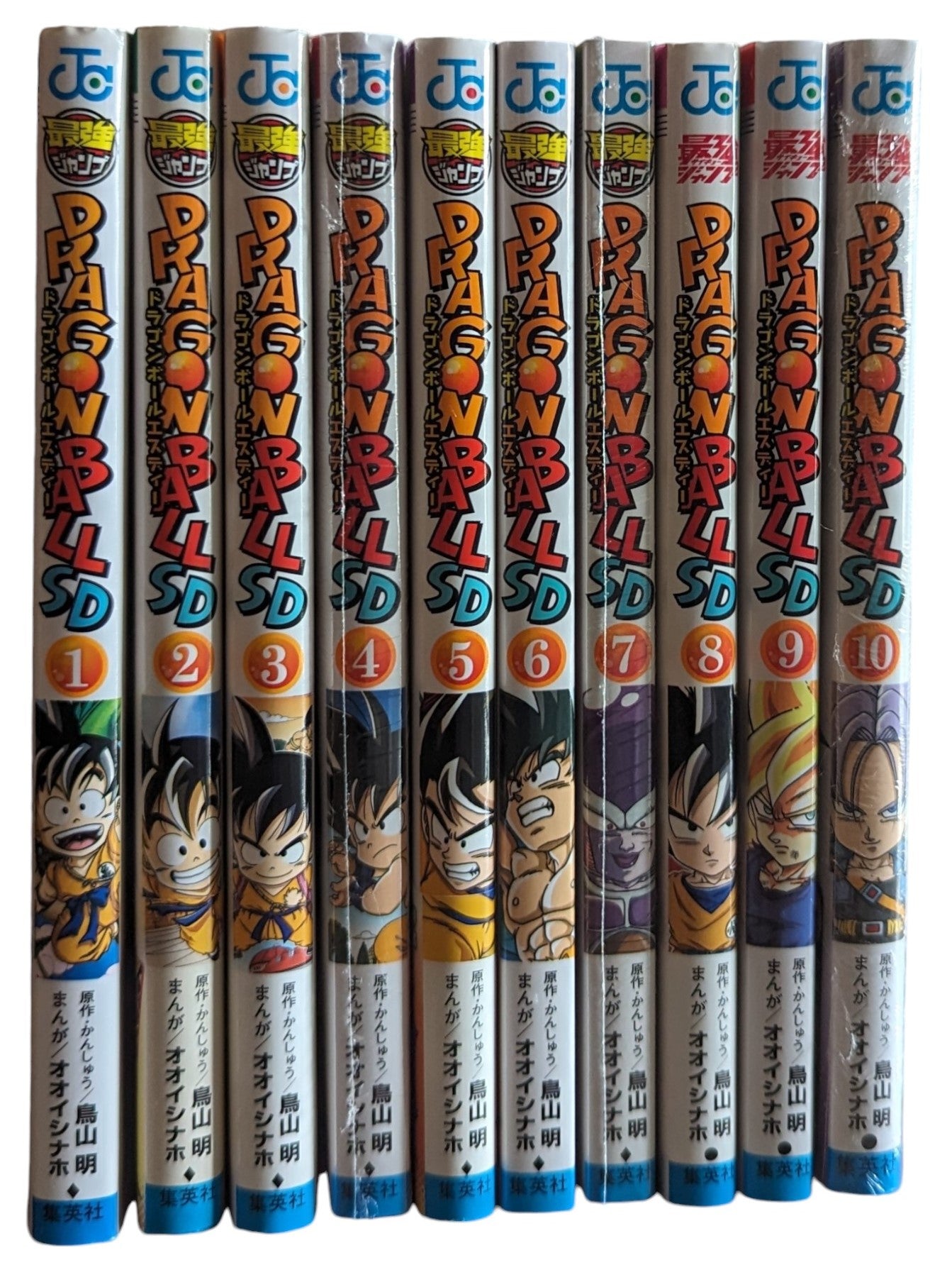 JAPANESE DRAGON BALL DS - FULL Collection 1-10 - Akira Toriyama Comic