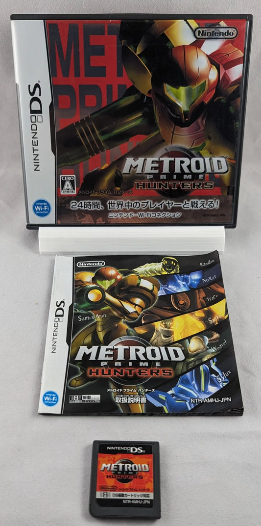 DS - Metroid Prime Hunters game - Nintendo Japan Original Edition