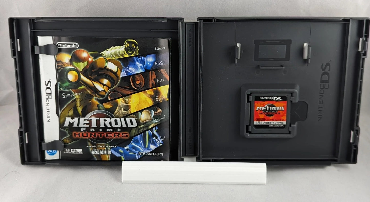 DS - Metroid Prime Hunters game - Nintendo Japan Original Edition