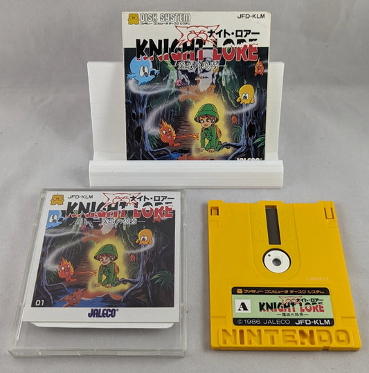 FAMICOM DISK - Knight Lore (game+case+instruction) Nintendo – JAPAN