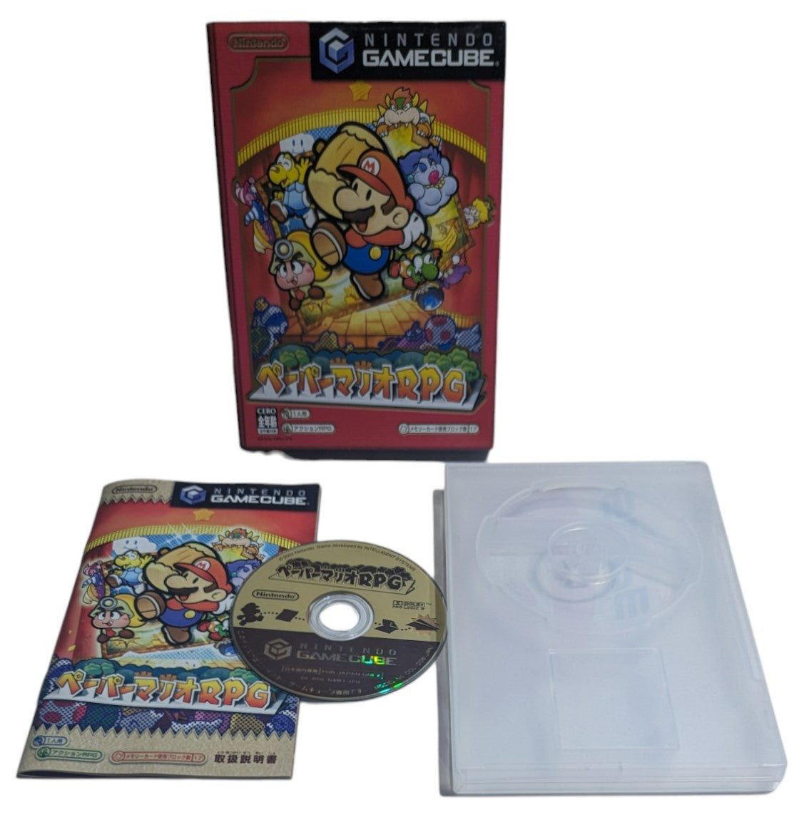 GC - Paper Mario RPG - Nintendo Gamecube (JAPAN)