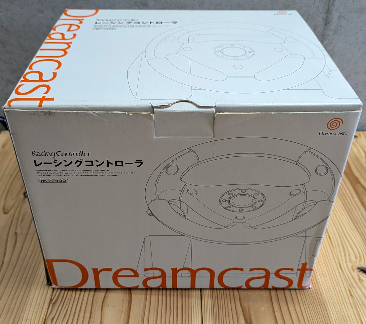 DREAMCAST Arcade Stick HKT 7300 - MANDO CON CAJA