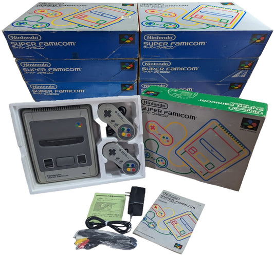 Super Famicom SHVC-001 BOXED - Sfc Nintendo Japan Original NTSC-J Edition