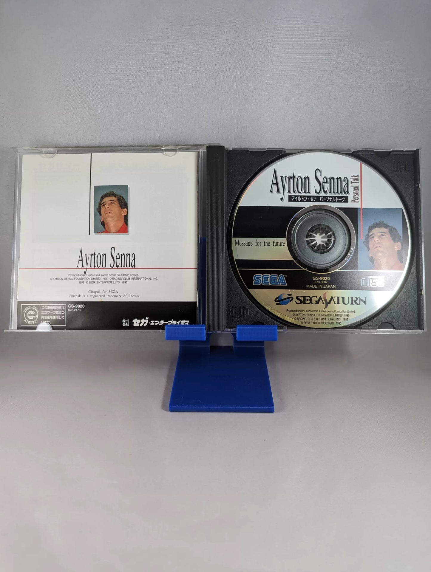 SEGA Saturn - Ayrton Senna (Japan-game)