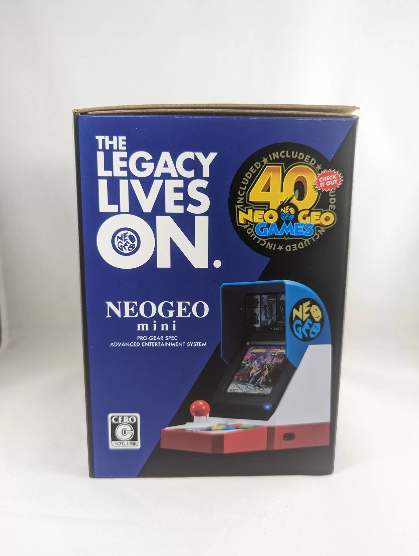 NEOGEO SNK MINI - 40TH ANNIVERSARY - 40 games - (JAPANESE EDITION)
