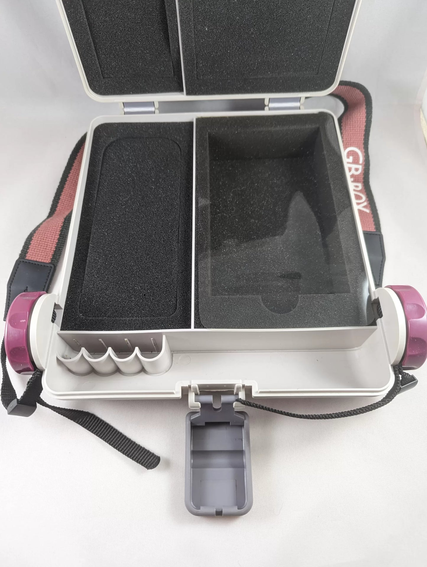 GB ORIGINAL TRANSPORT HARD CASE FOR GAME BOY + OUTER BOX - RARE (JAPAN)