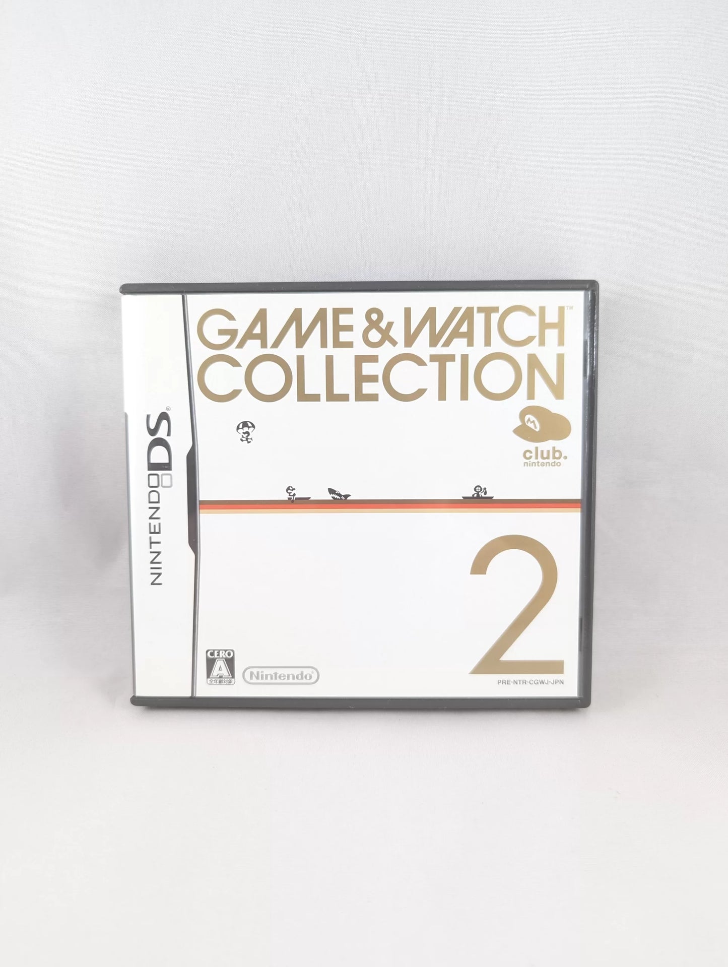 DS - Game and Watch collection 1 and 2 - Only from CLUB Nintendo - Japan Original Edition