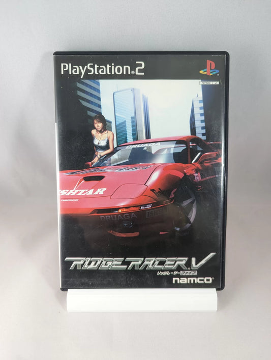 PS2 - RIDGE RACER V - Sony Playstation 2 (JAPAN-game)