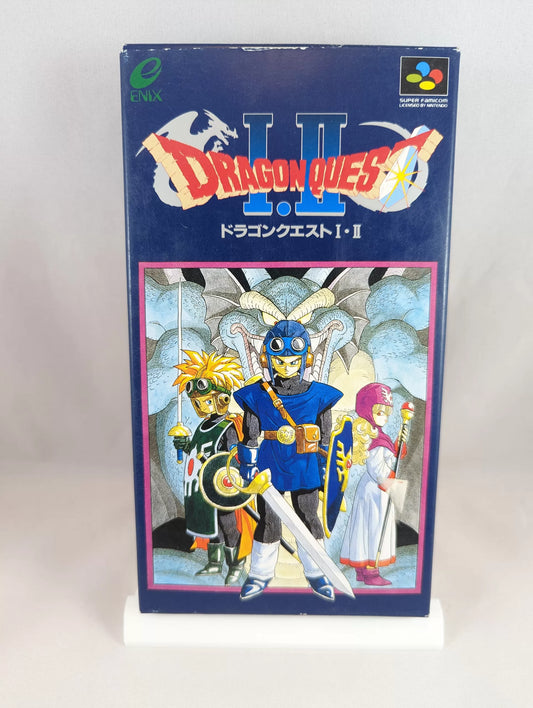 Super Famicom - DRAGON QUEST I - II Game - Sfc Nintendo Japan Original NTSC-J Edition