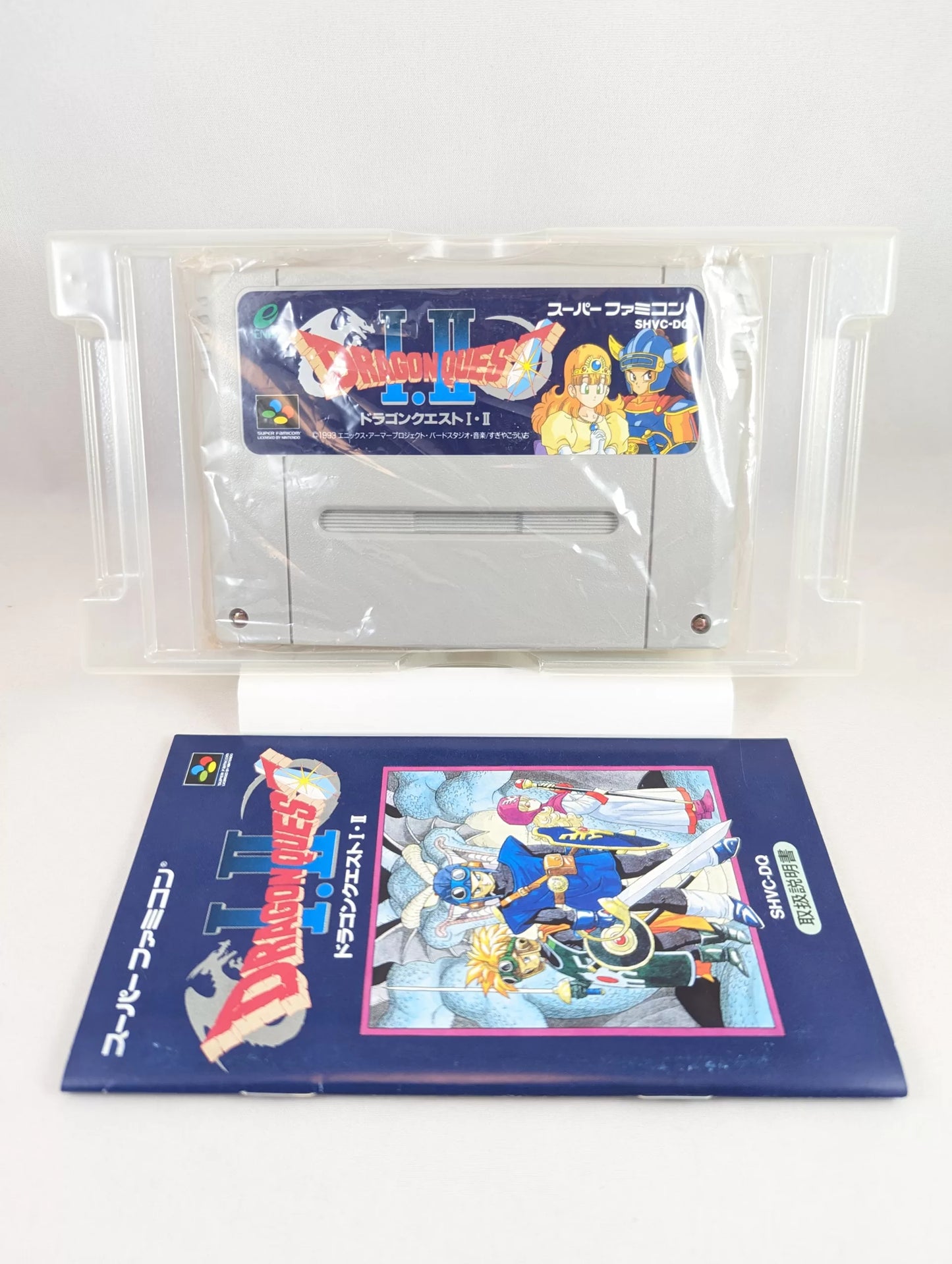 Super Famicom - DRAGON QUEST I - II Game - Sfc Nintendo Japan Original NTSC-J Edition
