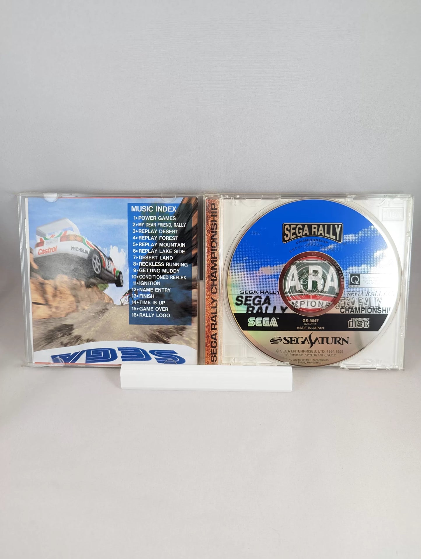SEGA Saturn - Sega Rally Championship 1995 (Japan-game)
