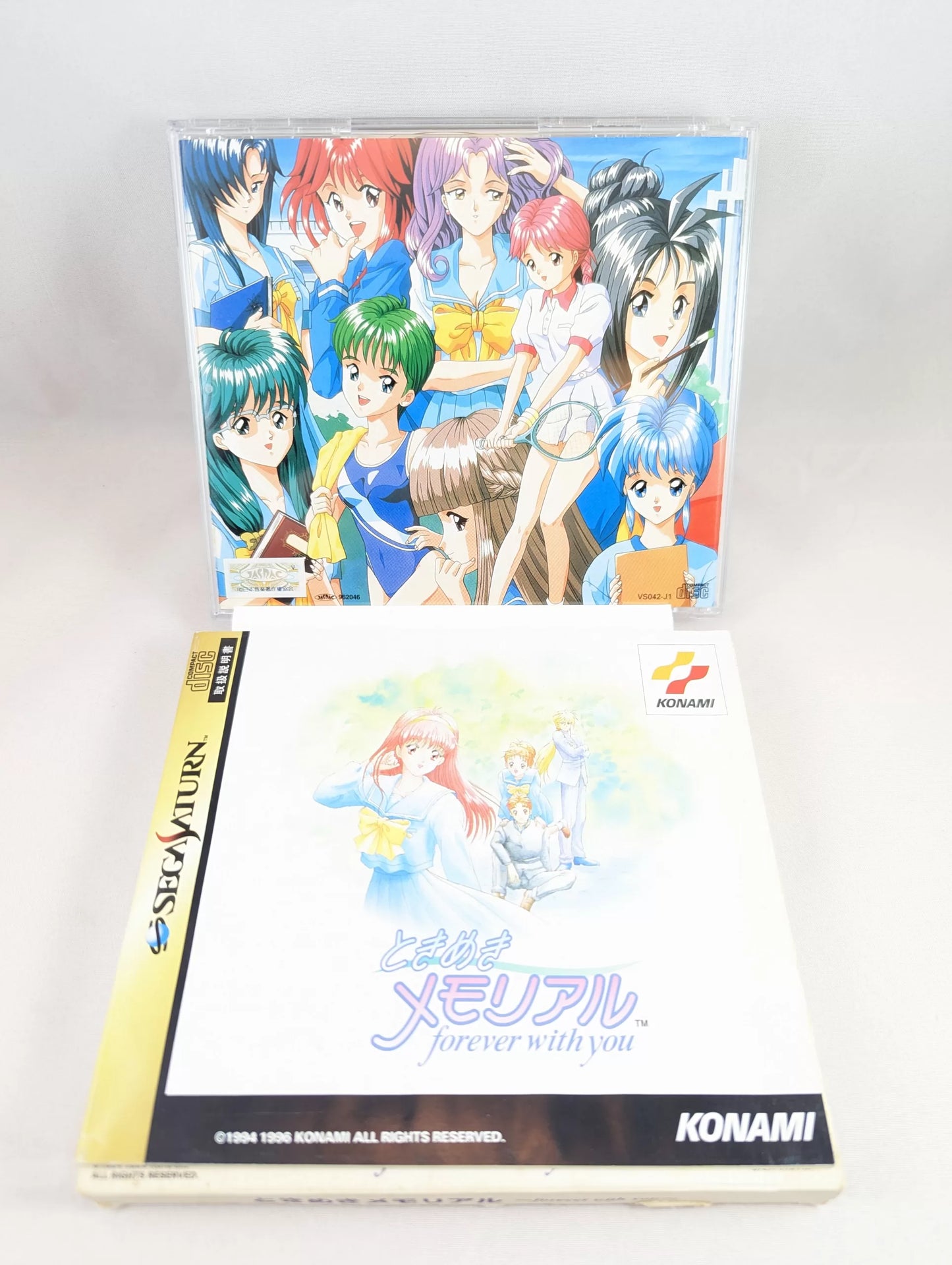 SEGA Saturn - Tokimeki memorial - Forever with You (Japan-game)