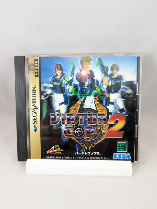 SEGA Saturn - Virtua COP 2 (Japan-game)