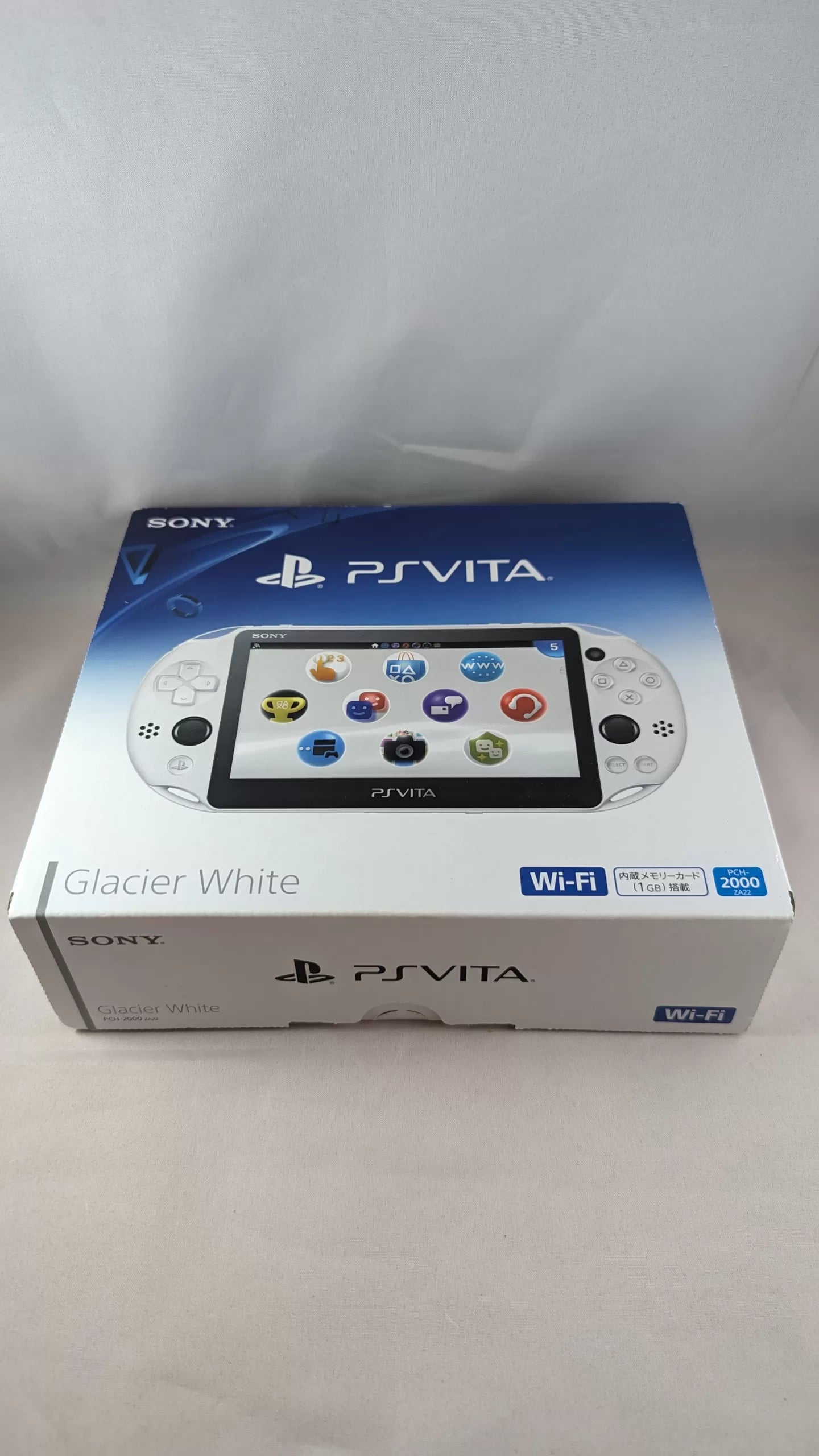 PS VITA - PCH 2000  PlayStation GLACIAR WHITE (JAPAN EDITION) SONY
