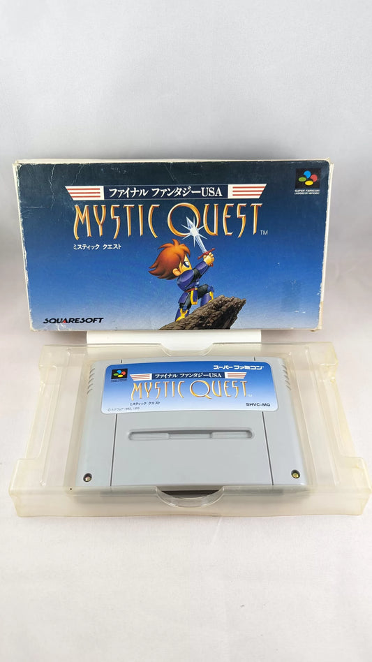 Super Famicom - Mistic Quest USA (NO manual) Nintendo Japan Original NTSC-J Edition