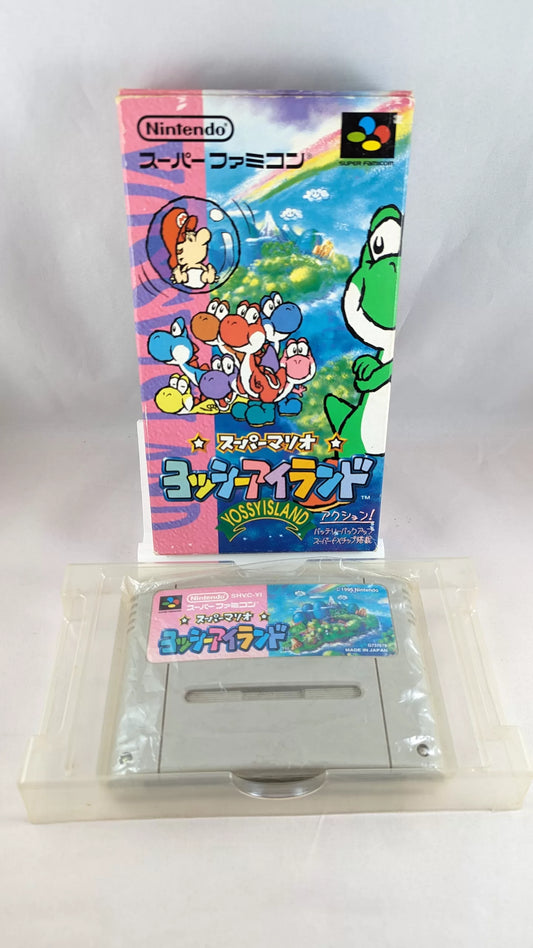 Super Famicom - Super Mario World 3/Yoshi island (NO manual) Sfc Nintendo Japan Original NTSC-J Edition