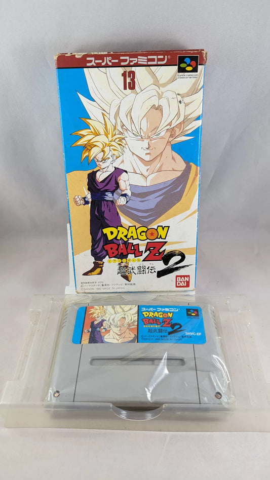 Super Famicom - Dragon ball Z Super Butouden 2 (NO manual) Sfc Nintendo Japan Original NTSC-J Edition