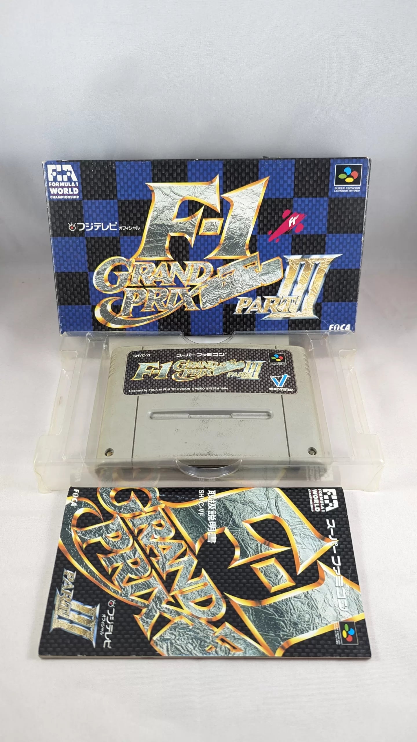 Super Famicom - F1 Gran Prix III Game - Sfc Nintendo Japan Original NTSC-J Edition
