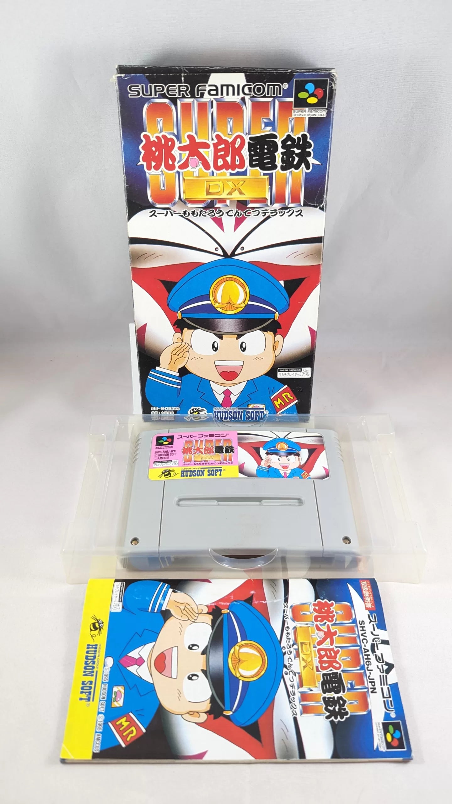 Super Famicom - Momotaro Dentetsu DX Game - Sfc Nintendo Japan Original NTSC-J Edition