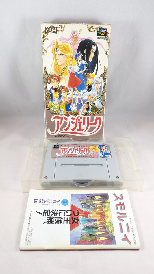 Super Famicom Angelique Game - Sfc Nintendo Japan Original NTSC-J Edition