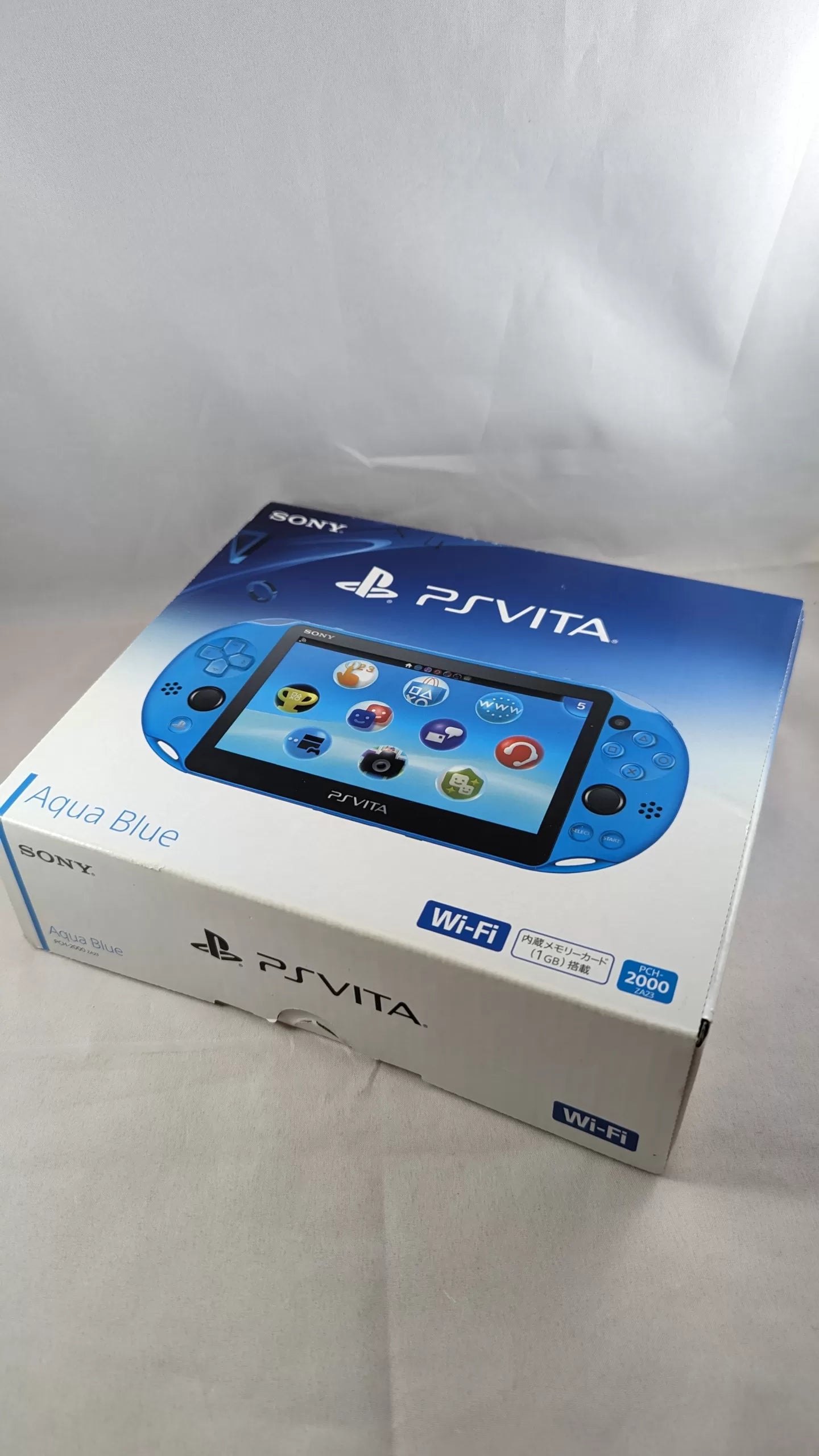 PS VITA PCH 2000 - PlayStation Aqua Blue (JAPAN EDITION ONLY) SONY