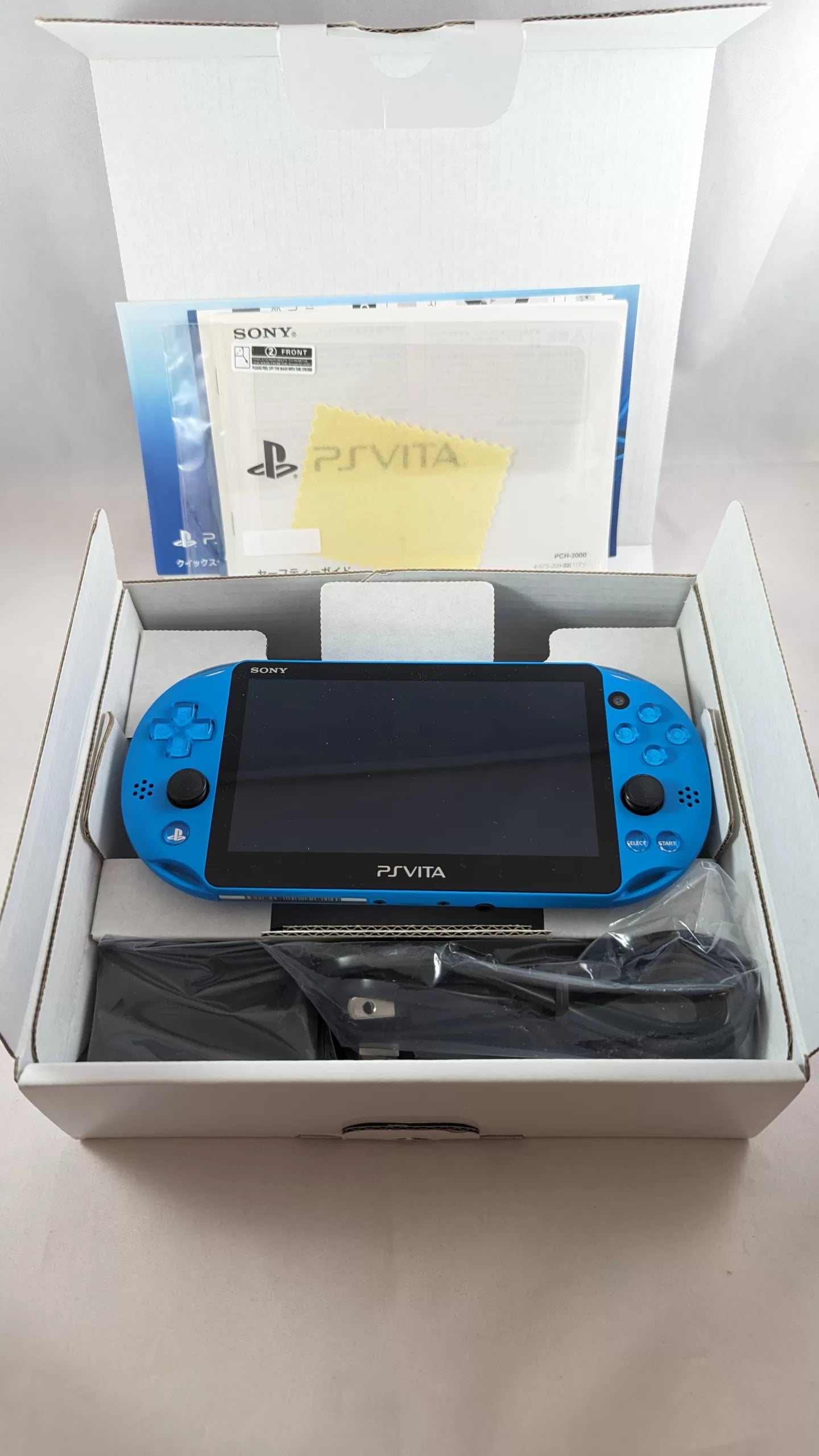 PS VITA PCH 2000 - PlayStation Aqua Blue (JAPAN EDITION ONLY) SONY