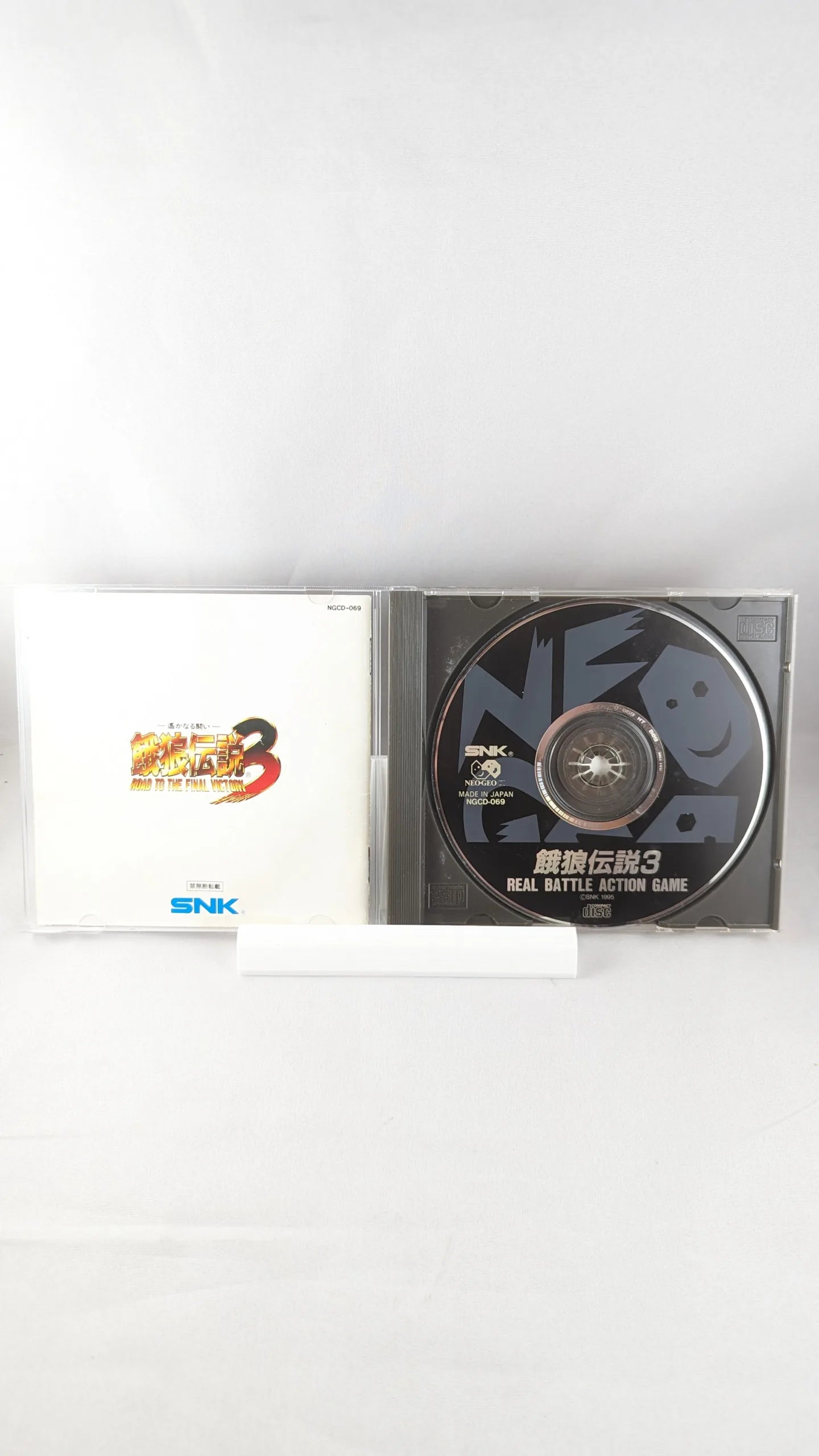 NEO GEO CD – Fatal Fury 3 - Road to the Victory (game+case+instruction) (JAPAN)