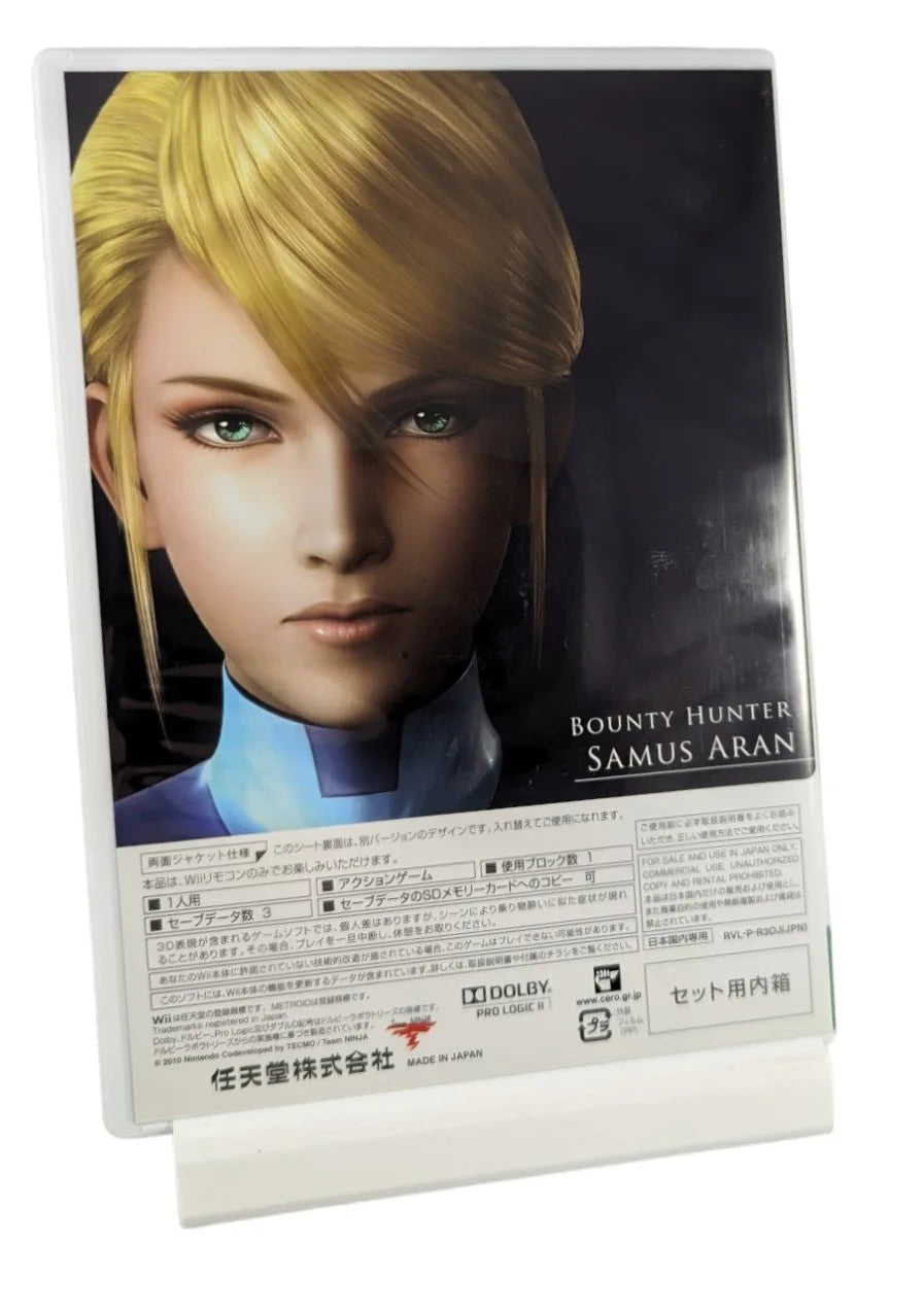 Wii - Metroid - Other M complete Game - Nintendo Japan Original NTSC-J Edition