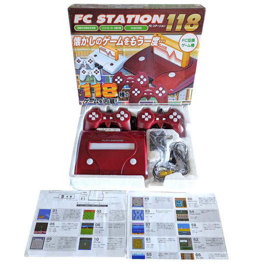 Famicom Station - 118 built-in game - Compatible Fc Nintendo Japan NTSC-J