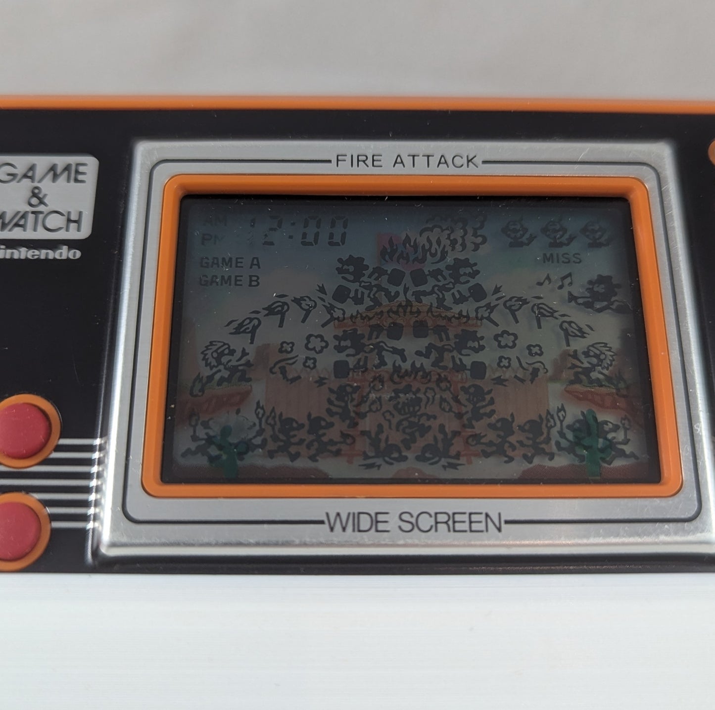 Game & Watch Fire Attack (Nintendo) - Very good Condition