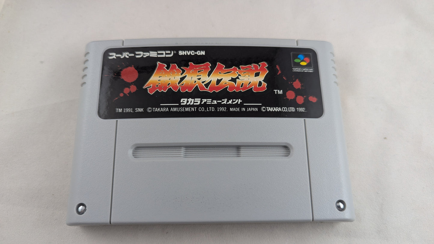 Super Famicom - Fatal Fury 1 Battle of destiny Game - Sfc Nintendo Japan Original NTSC-J Edition