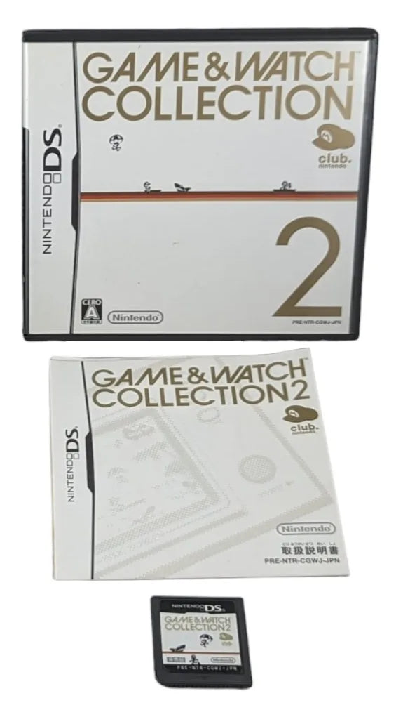 DS - Game and Watch collection 2 - Only from Club Nintendo - Japan Original Edition