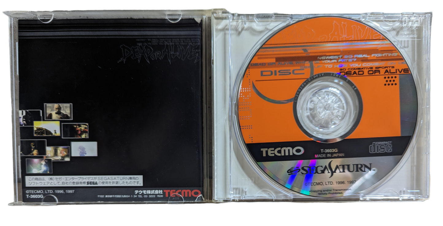 SEGA Saturn - Dead or Alive (Japan-game)