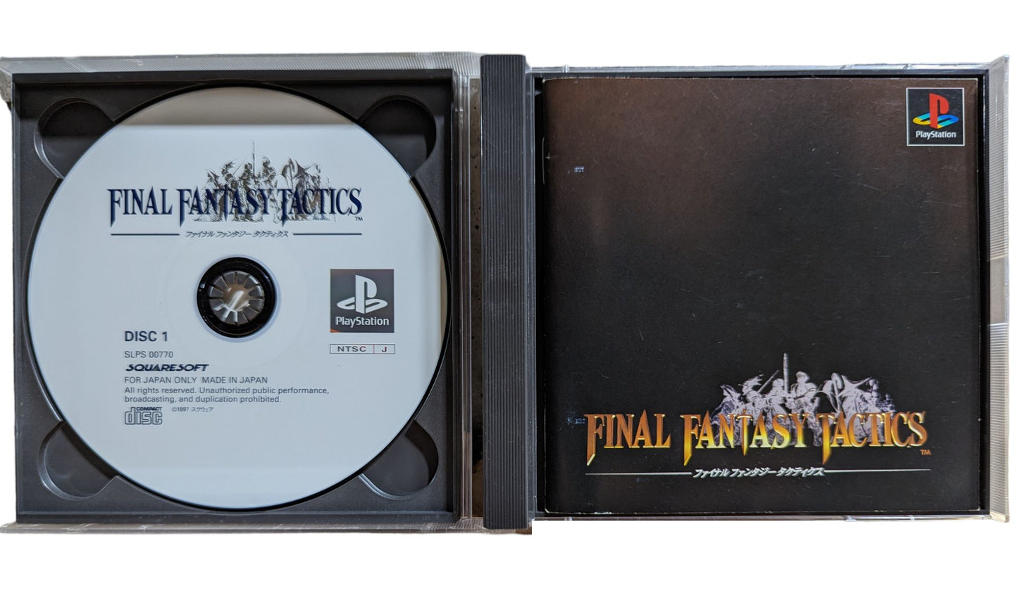 PS1 - Final Fantasy Tactics - Sony Playstation (JAPAN-game)