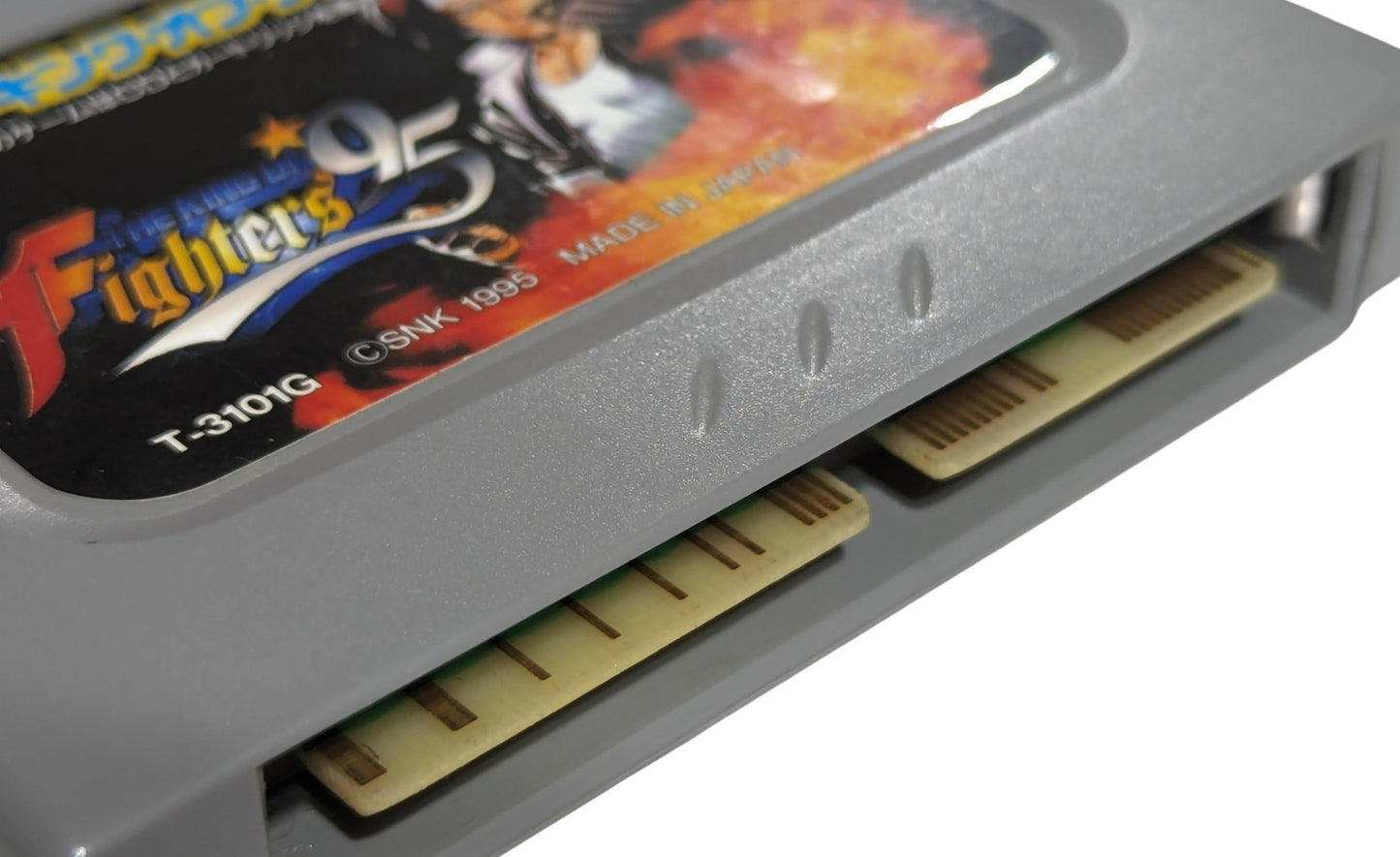 SEGA Saturn - King of Fighters 95 (No outer Box) + RAM Cartridge  (Japan-game)