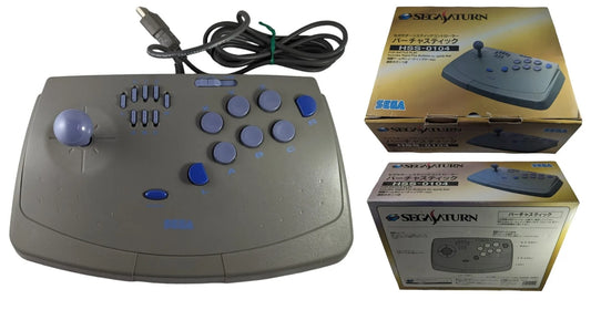 SEGA Saturn - HSS-104 (With Original Outer Box) - Joystick Controller (Japan)