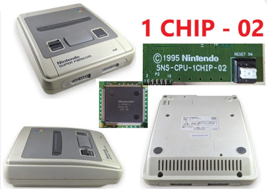 Super Famicom SHVC-001 - 1 Chip 02 - Sfc Nintendo Japan Original NTSC-J Edition