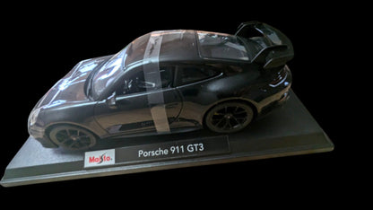 1:18 Maisto - Porsche 911 GT3 Metallic Black (BRAND NEW) 1/18