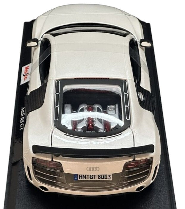 Maisto - Audi R8 GT Blanco perla (NUEVO) 1:18