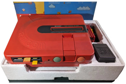 Sharp Famicom TWIN AN-500R (Boxed-New Belt-Serviced) (Only Japan Edition)