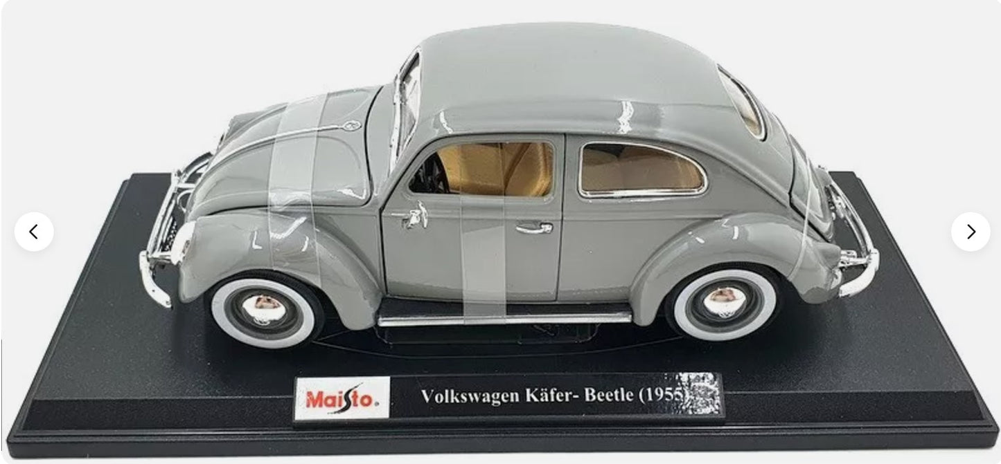 1:18 Maisto - Volkswagen Kafer – Beetle 1955 (BRAND NEW) 1/18