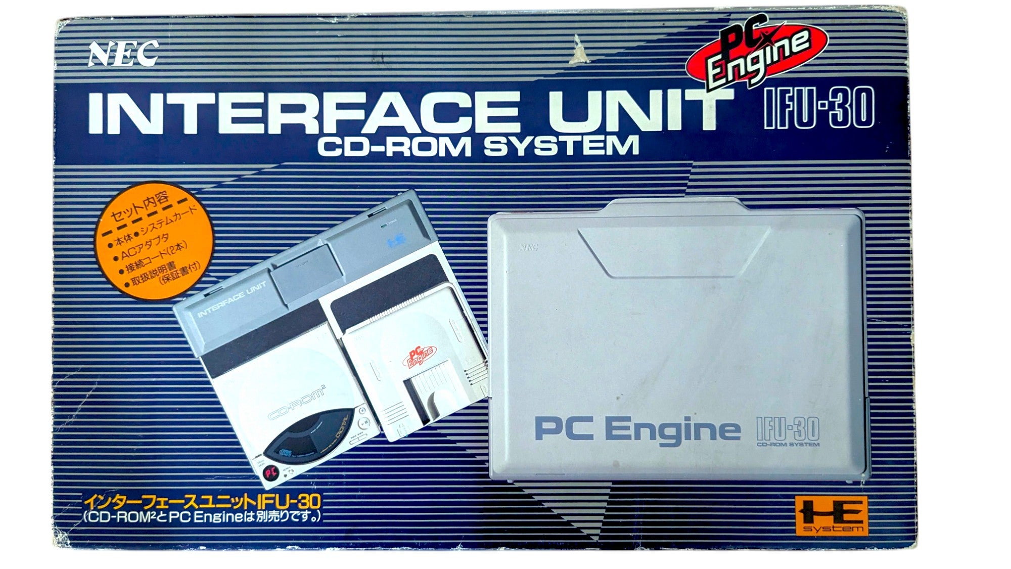 NEC IFU-30/CDR-30A/PI-TG001 PCエンジン+CD-ROM2＋INTERFACE UNIT本体
