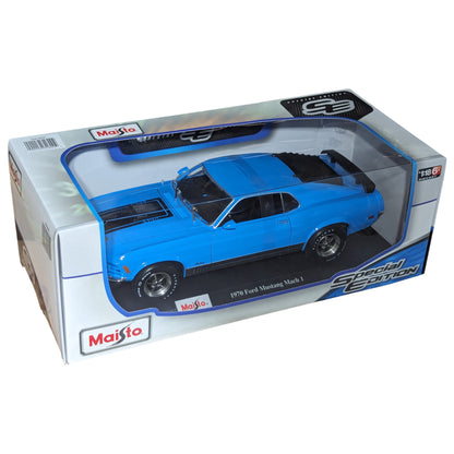1:18 Maisto - FORD Mustang Mach 1 Blue (BRAND NEW) 1/18